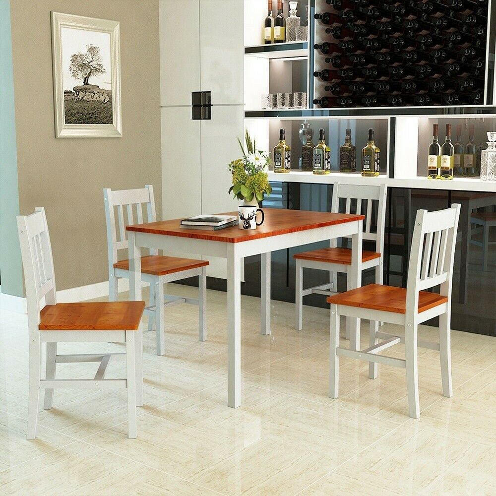 5-piece Dining Table & Chairs Set
