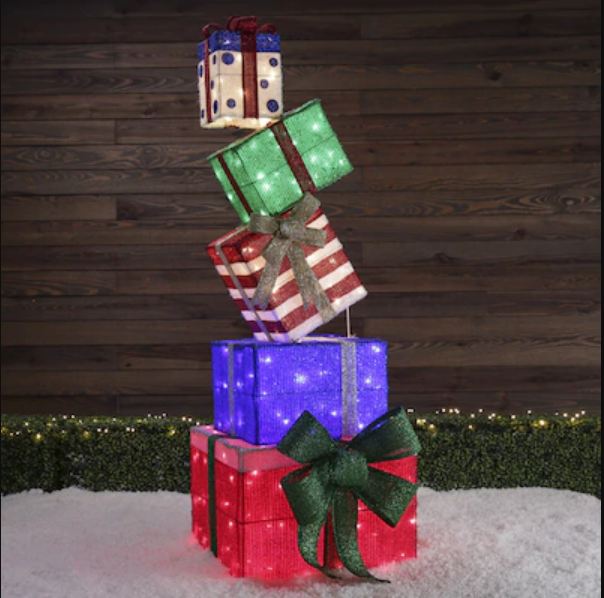 66-in Gift-Box Sculpture